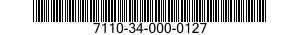 7110-34-000-0127 TABLE,STUDENT 7110340000127 340000127