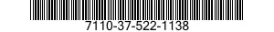 7110-37-522-1138 SETTEE 7110375221138 375221138
