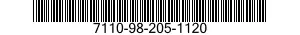 7110-98-205-1120 SAFE 7110982051120 982051120