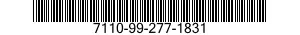 7110-99-277-1831 DESK,FLAT TOP 7110992771831 992771831