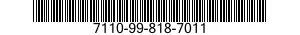 7110-99-818-7011 TABLE,FOLDING LEGS 7110998187011 998187011