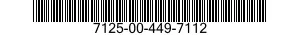 7125-00-449-7112  7125004497112 004497112