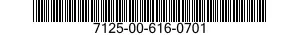 7125-00-616-0701  7125006160701 006160701