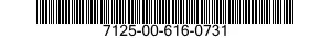 7125-00-616-0731  7125006160731 006160731