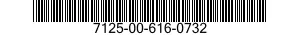 7125-00-616-0732  7125006160732 006160732