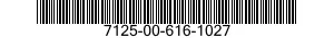 7125-00-616-1027  7125006161027 006161027