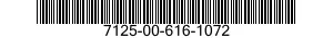 7125-00-616-1072  7125006161072 006161072