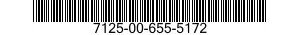 7125-00-655-5172  7125006555172 006555172