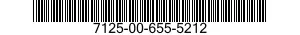 7125-00-655-5212  7125006555212 006555212