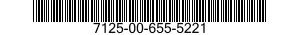 7125-00-655-5221  7125006555221 006555221