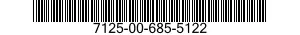 7125-00-685-5122  7125006855122 006855122