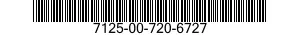 7125-00-720-6727  7125007206727 007206727