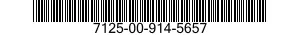 7125-00-914-5657  7125009145657 009145657