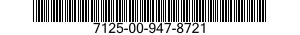 7125-00-947-8721  7125009478721 009478721