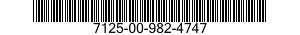 7125-00-982-4747  7125009824747 009824747