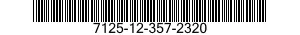 7125-12-357-2320 INSERT,DRAWER-SHELF BOX 7125123572320 123572320