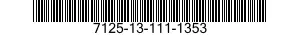 7125-13-111-1353 SHELVING,STORAGE AND DISPLAY 7125131111353 131111353