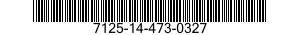7125-14-473-0327 SHELF,STORAGE AND DISPLAY 7125144730327 144730327