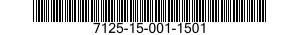 7125-15-001-1501 RACK,STORAGE,PIPE AND BAR STOCK 7125150011501 150011501