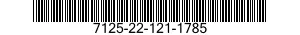 7125-22-121-1785 SHELVING,STORAGE AND DISPLAY 7125221211785 221211785