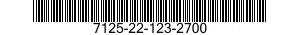 7125-22-123-2700 RACK,ELECTRICAL EQUIPMENT 7125221232700 221232700