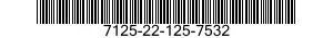 7125-22-125-7532 SHELF,STORAGE AND DISPLAY 7125221257532 221257532
