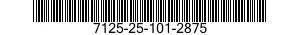 7125-25-101-2875  7125251012875 251012875