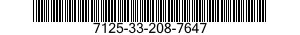 7125-33-208-7647 SHELVING,STORAGE AND DISPLAY 7125332087647 332087647