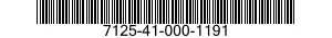 7125-41-000-1191 CABINET,SMALL PARTS,STORAGE 7125410001191 410001191