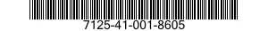 7125-41-001-8605 PANEL,STORAGE AND DISPLAY SHELVING 7125410018605 410018605