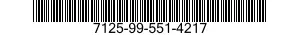 7125-99-551-4217 BAR,FILING 7125995514217 995514217