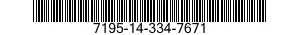 7195-14-334-7671  7195143347671 143347671