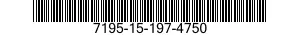7195-15-197-4750 STAND,AUDIO AND VISUAL EQUIPMENT 7195151974750 151974750