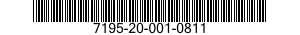 7195-20-001-0811 TABLE,WORK 7195200010811 200010811