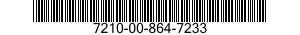 7210-00-864-7233  7210008647233 008647233