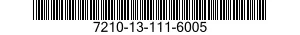 7210-13-111-6005 COVER,PILLOW 7210131116005 131116005