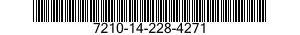 7210-14-228-4271  7210142284271 142284271