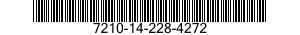 7210-14-228-4272  7210142284272 142284272