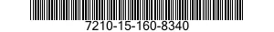 7210-15-160-8340 ASCIUGAMANI 7210151608340 151608340