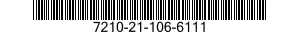 7210-21-106-6111 BLANKET,BED 7210211066111 211066111