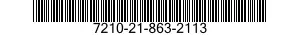 7210-21-863-2113  7210218632113 218632113