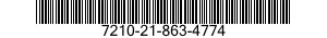 7210-21-863-4774  7210218634774 218634774