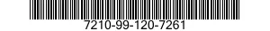 7210-99-120-7261 BEDSPREAD 7210991207261 991207261