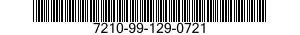7210-99-129-0721  7210991290721 991290721
