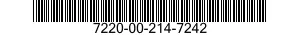 7220-00-214-7242  7220002147242 002147242