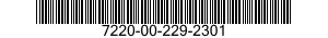 7220-00-229-2301  7220002292301 002292301