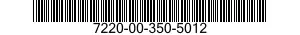 7220-00-350-5012  7220003505012 003505012