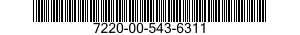 7220-00-543-6311  7220005436311 005436311