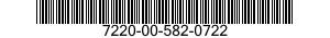 7220-00-582-0722  7220005820722 005820722