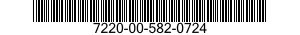 7220-00-582-0724  7220005820724 005820724